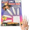 Generico Unghie Finte Gotiche a Pressione,10 Pezzi Unghie Finte Lunghe Spaventose - Decorazione Gotica per Maschere Palco Feste Halloween