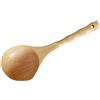 Baoblaze Mestolo per sauna, mestolo in legno, cucchiaio, impugnatura comoda, liscio, semplice, accessori, in legno per bagno, spa, casa