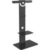 VDD Supporto TV - base per TV - in legno e vetro - altezza regolabile fino a 125 cm