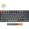Keychron Tastiera meccanica senza fili Keychron K2 Max QMK, LED bianco, layout QWERTY US - Keychron Super Banana - K2M-A4