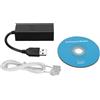 Garosa Modem dati fax dial-up USB 56K esterno, Plug & Play, per computer e laptop, compatibile con Windows 10, 8, 7, Vista, XP e Linux
