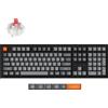 Keychron Tastiera meccanica Keychron K10 Max QMK Kabelloss, layout QWERTY USA, LED bianco, Keychron Super Red K10M-A1