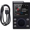 Gistuch Lettore MP3 Hi-Fi DSD FLAC, riproduzione senza perdita di dati, musica digitale ad alta risoluzione, funzione Bluetooth 5.4, fino a 256 GB, espansione 64 GB, compatto
