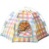 Generic Tenda per gatti, recinzione portatile per animali domestici, 47 x 40 x 35 cm, tenda pieghevole per cuccioli, tenda leggera in rete, base antiscivolo, per interni ed esterni, soggiorno, camera da letto
