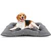 Nobleza Cuscino per Cane Taglia Media, Cuccia Cane Interno，Materassino Cane, Morbida e Lavabile, Base Antiscivolo, Lettino per Cani, 80x50x12cm, Grigio