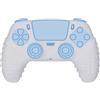 Konix Mythics Custodia di protezione per controller DualSense di PS5 - Silicone - Bianco