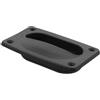 TOYANDONA Maniglia Facile Installazione per Barca con Montaggio a Incasso in Nylon Nero Superficie Antiscivolo e Compatibilità per Portelli e Scomparti in Cabine Yacht