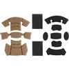 Generic Casco Tattico Imbottitura in Memory Foam Casco Comfort Team Ammortizzante Accessorio Casco Fast Airsoft