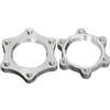 OAPNCBVY Ruota Libera Bici 44MM 48MM Mozzi filettati Disco Freno a Disco Rotore Freni a Disco filettati Disco 6 Adattatore Flangia bullone Tamburo Posteriori per Bicicletta(44)