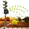 Generic Lanciatore per palline da tennis per una pratica completa, telecomando, oscillazione di 48°, capacità di 33 palline, treppiede regolabile in altezza, ideale per allenamento, scuole, club