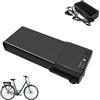 JHKJ Batteria al Litio da 36 Volt per Portapacchi Posteriore, 36V 10Ah 12Ah 14Ah, batterie al Litio Ricaricabili per ebike, per Motore di Bicicletta elettrica con Caricabatterie,36v 10ah