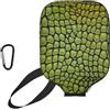 InOmak Motivo a Pelle di Coccodrillo, Custodia Sportiva per Racchetta da Pickleball; Compatibile con Tutte Le Forme e Dimensioni di Racchetta.