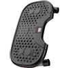 Gralara Fitness Machine Piattaforma Girevole Stepper Rotatore Vita Pedana Allenamento con Fasce Elastiche Materiale E Acciaio Adatto per Esercizi a Casa Appartamento Ufficio, Nero, Nero