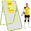 KANEODOT Rete di rimbalzo per pallavolo, 2,2 x 1,2 m, con bersaglio, strumento di allenamento ad angolo regolabile e cappello da allenamento per lacrosse, baseball, esercizi sportivi interni ed esterni