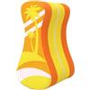 Baoblaze Tavoletta Allenamento Nuoto Galleggiante Esercizio Resistenza Galleggiamento Ergonomico Isolamento Parte Superiore Braccia Controllo Respirazione Adatta per Piscina Corsi Nuoto, Arancione