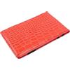 Amosfun Libretto dei Punteggi del Golf in Pelle Pu Rosso Taccuino Portatile per Registrazione Punteggi Copertina Protettiva per Scorecard Golf Notebook Leggero e Resistente Colore Casuale
