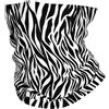 YYHHAOFA Zebra Print Active Head Wrap - Ghetta per il collo senza cuciture ad asciugatura rapida per avventure all'aperto e abbigliamento quotidiano elegante