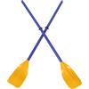 SAFIGLE Pagaie per Kayak Gonfiabile 2 Pezzi in Plastica ABS Resistenti e Leggere per Barca e attività All'aperto Design Pratico e Colore Giallo