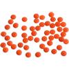 FortunateSweet 50 perline rotonde piatte, design convesso per un fissaggio profondo, apertura liscia protegge la lenza, attrezzatura galleggiante leggera per pesca in mare e d'acqua dolce (colore piccolo)