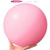 Generic Palla da Pilates di piccole dimensioni - 25 cm gonfiabile portatile anti-scoppio | Palla da pavimento di betulla - Per casa palestra allenamento in ufficio Condizione Nucleo Riabilitazione Barra Yoga