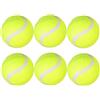 JECOMPRIS 6 Pezzi Palline da Tennis per Allenamento Alta Elasticità in Gomma e Fibra Chimica Compatibili Macchine da Allenamento Tennis