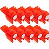 GLEAVI 10 Pezzi Clip per Putter da Golf in Plastica Rosso, Supporto Chic per Mazze da Golf, Facile da Trasportare e Conservare, da Appendere alla Borsa alla Cintura