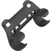 FortunateSweet Supporto per pompa da bicicletta, leggero, con clip di fissaggio - Supporto montato sul telaio per pompe ad aria fino a 20 mm, nero