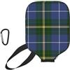 InOmak Tartan Scozzese Blu della Nuova Scozia, Custodia Sportiva per Racchetta da Pickleball; Compatibile con Tutte Le Forme e Dimensioni di Racchetta.