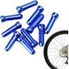 Generic Bicycle Brake Cable End Caps - Crimpature in lega di alluminio da 0