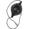 YARNOW Palla da Boxe Veloce Professionale in Pu Nero Alta Elasticità e Corda Sospesa per Allenamento Riflessi in Palestra e Workout