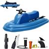 Durablesta Moto d'Acqua Gonfiabile con Motore, Kit Vite Elettrica per Paddle Board SUP, Scooter Subacqueo Portatile per Adulti Snorkeling Immersioni, Propulsore Fuoribordo Universale Canotto