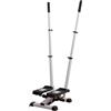 KiBcsLic Stepper con Manubri Oscillanti Stepper Domestico Macchina Step Cardio Pedana Stabilizzata Idraulica Movimento Controllato Silenzioso Adatto per Allenamenti a Casa Soggiorno