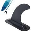 Generisch Set di pinne per tavola da surf, chiusura rapida rimovibile, struttura in nylon, leggera e robusta, pinne di ricambio, adatte per allenamento, viaggi, mare, fiume, piscina, adulti, donne, acqua