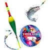 Generic Set Lenze da Pesca con Galleggiante Automatico con galleggiante cangiante