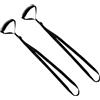 yanwuwa Confezione da 2 corde di traino stabilizzanti per kayak, senza maniglie, con cinghie in nylon rinforzato, per pesca, canoa, equilibrio, assistenza per kayak, supporto in piedi
