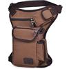 Generic Borsa da uomo in tela con gamba a goccia for Borsa for pantaloni Borsa for pantaloni Culla for anca Borsa a tracolla for moto multifunzionale da viaggio