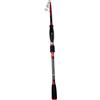 Generic Canna da pesca per zaino, canna telescopica per pescatori, 1,8 m