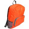 Toyvian Zaino Pieghevole da Viaggio in Nylon Arancione Spallacci Confortevoli e Scomparti Multipli, per Escursioni e attività Outdoor