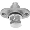 GALPADA Vite Facile da Lega e in Tavolo Livellamento Biliardo di Alluminio Regolazione Micro Precisa Argento Piscina per Occasioni Professionali