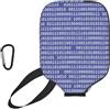 InOmak Programmatore Codice Binario per Computer Viola, Custodia Sportiva per Racchetta da Pickleball; Compatibile con Tutte Le Forme e Dimensioni di Racchetta.