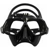 predolo Maschera Subacquea Occhialini Snorkel Immersione Lenti Profilo Ridotto Migliore Compensazione Gonna in Silicone Comfortevole Telaio in Alluminio Adatta a Nuoto Sub Tour Snorkel , Nero