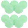 Luxshiny 10 Pezzi Palline da Ping Pong Design Luminoso Luminose 40mm in Pp Riutilizzabili per Giochi Competitivi e attività All'aperto Feste Notturne