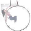 Generic Aerial Hoop Set 85/90 cm Acciaio Inox Rigging Hardware per Danza Studio Aerial Fitness