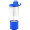 Fuelsports Bottiglia mixer PRO blu, Fuelshaker PRO proteine palestra per 500ml, aumento di massa muscolare speciale o regimi, polvere di contenitore e ciotola di mescolanza - perfetta tenuta 100%