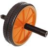 G5 HT SPORT [Ruota doppia addominali con impugnature antiscivolo] rullo addominali core trainer ab wheel allenamento casa palestra schiena spalle braccia compatta presa sicura stabile (Nero/Arancione)
