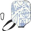 InOmak Modello matematico, Custodia Sportiva per Racchetta da Pickleball; Compatibile con Tutte Le Forme e Dimensioni di Racchetta.