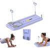 XOQUAI Pilates Board,Pieghevole Pilates Reformer Machine Maison Tavola Pilate Kit, Multifunzione Tavola Fitness Roulette Addominale Rimbalzo Automatico,Corpo completo per Palestra a Casa (Viola)