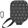 InOmak Sfondo della Tastiera del Computer, Custodia Sportiva per Racchetta da Pickleball; Compatibile con Tutte Le Forme e Dimensioni di Racchetta.