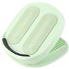 Cryfokt Tavola Inclinata Portatile Regolabile per un Efficace Allungamento dei Polpacci in Ufficio a Casa - Ideale per Fascite Plantare, Materiale PP Leggero e Resistente, 10,2 X 2,8 X 11,5 Pollici