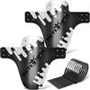 FETESNICE 2PCS Bicicletta Mud Guard Plus 26 650B 27,5 29 MTB Parafango Paraspruzzi Bike Bike MTB Fascette (MZ-N8XW-BO7E)
